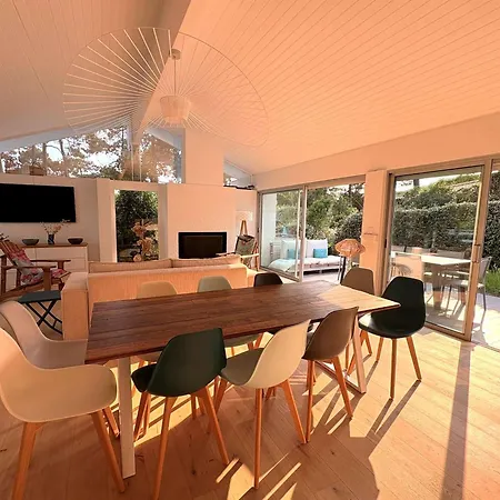 Magnifique Lumineuse Rénovée Avec Piscine Chauffée, Terrasses Et Jardin - Fr-1-736-3 Villa Lège-Cap-Ferret
